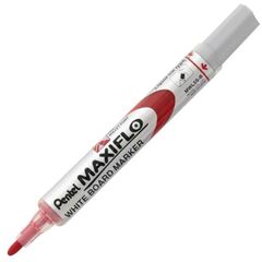 Μαρκαδόρος Λευκού Πίνακα Pentel Maxiflo MWL5S Κόκκινο