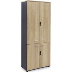 Ντουλάπα Γραφείου με 4 ντουλάπια 80x40,5x200cm - Σειρά Μόντενα