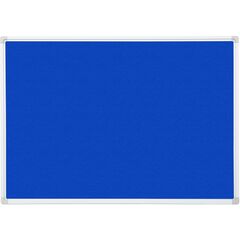 Πίνακας Τσόχας Μπλε 120x180cm Αλουμινένια Κορνίζα FB1218-B