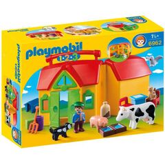 Playmobil 6962 Φάρμα-βαλιτσάκι 1.2.3