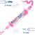 Edding 5400/069 Ακρυλικός Μαρκαδόρος 2-3/5-10mm Fluorescent pink