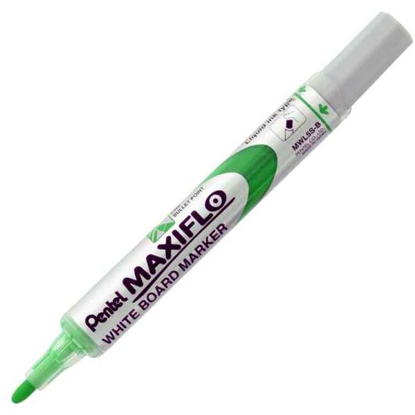 Μαρκαδόρος Λευκού Πίνακα Pentel Maxiflo MWL5S Πράσινο