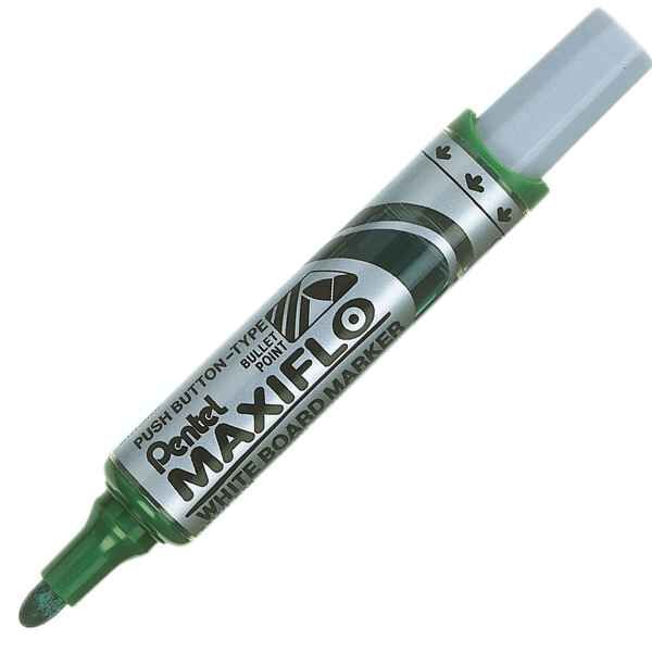 Μαρκαδόρος Λευκού Πίνακα Pentel Maxiflo ΜWL5M Πράσινο