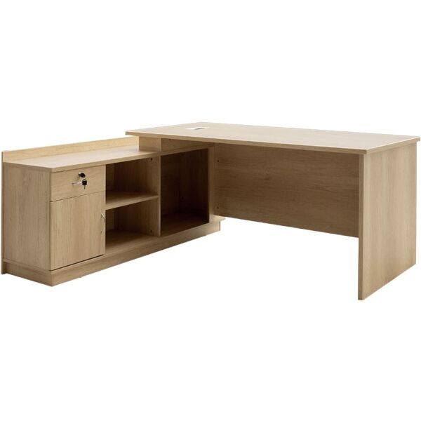 Γωνιακό Διευθυντικό Γραφείο 180x160x76cm - Αριστερή Γωνία - Σειρά Μπρέσια