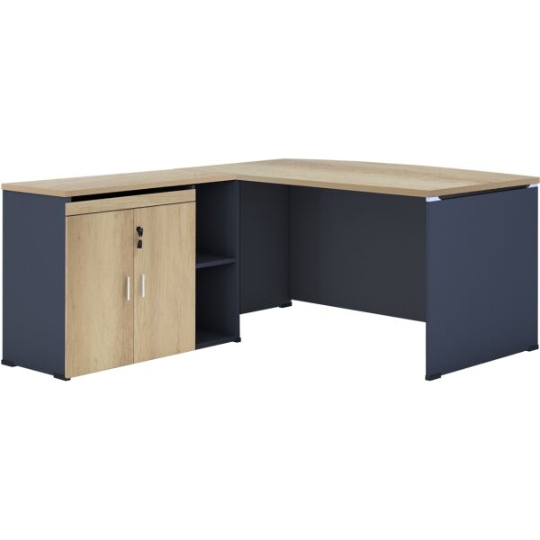 Γραφείο Διευθυντικό Γωνιακό 180x160x75cm - Σειρά Μόντενα