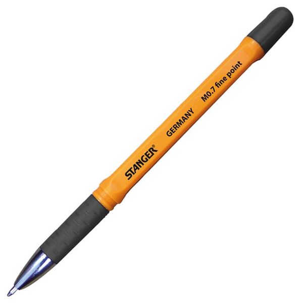 Στυλό Soft Grip 0.7mm STANGER Μαύρο