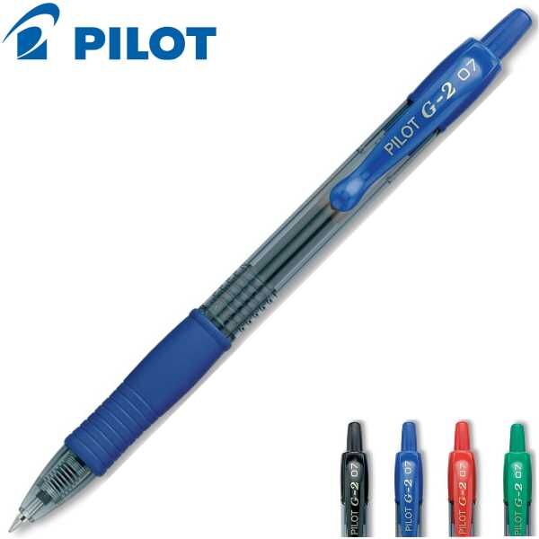 Στυλό 0.5mm Με Κουμπί Pilot G-2 Μπλε