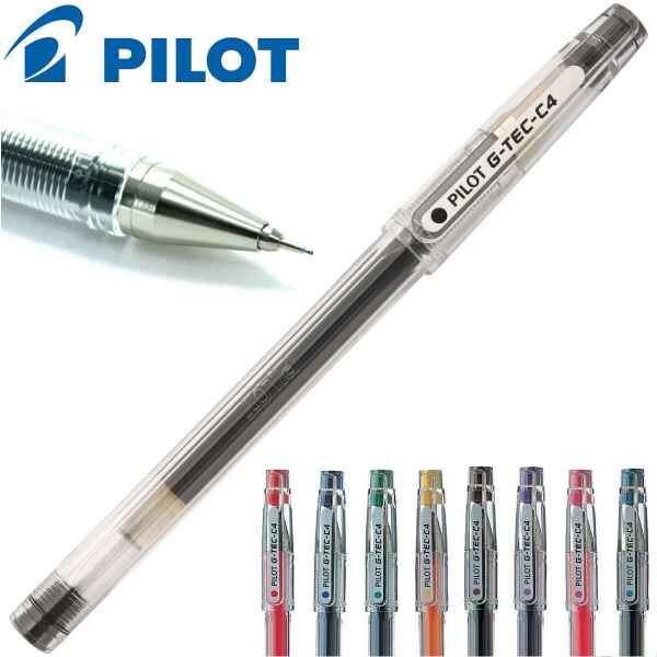 Στυλό 0.4mm Pilot HI-TEC-C4 Κόκκινο
