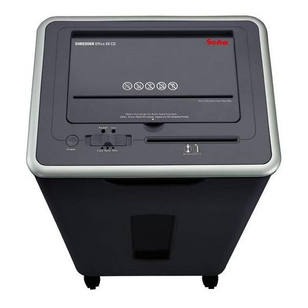 GEHA  Καταστροφέας Εγγράφων OFFICE  X8 CD  BLACK