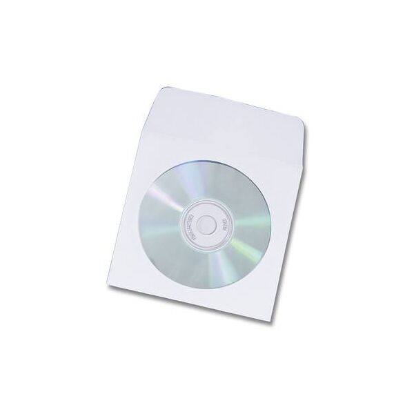 Φάκελος για cd με παραθυρο αυτοκόλλητος (500 τεμ) black red