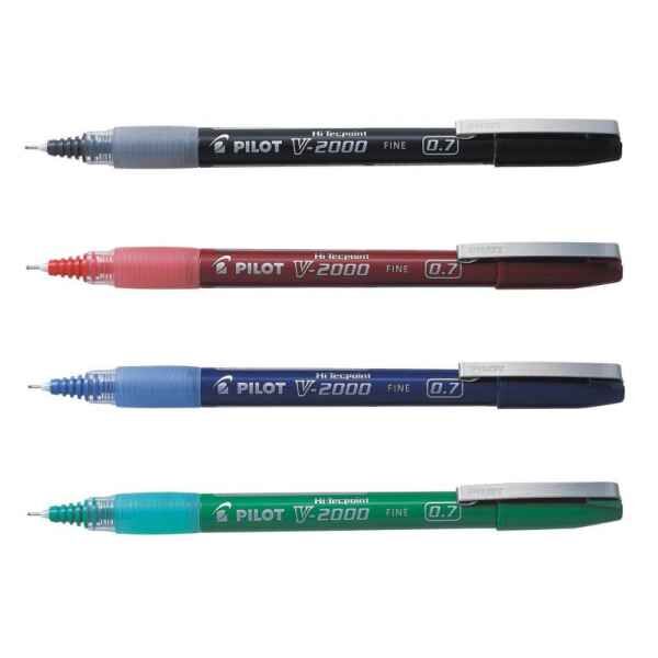 Στυλό Υγρής Μελάνης Pilot V 2000 GRIP 0.5mm Πράσινο