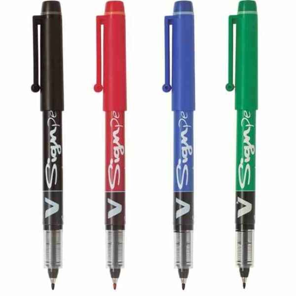 Στυλό Pilot Υγρής Μελάνης V Signpen 0.6mm Μαύρο