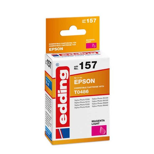 Μελάνι Εκτυπωτή Edding-157 Epson T048640 photo magenta