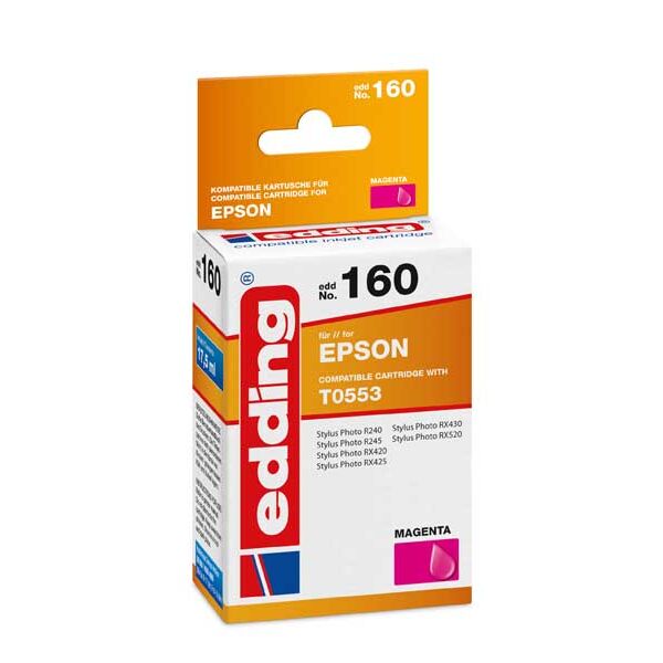 Μελάνι Εκτυπωτή Edding-160 Epson T055340 magenta