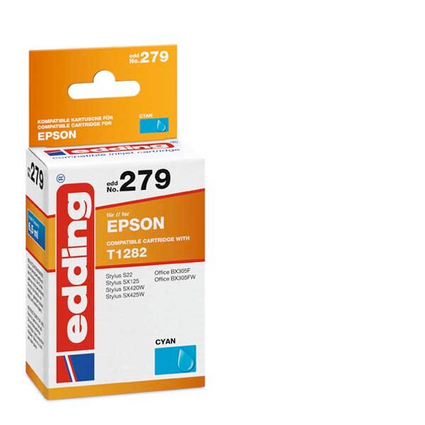 Μελάνι Εκτυπωτή Edding-279 Epson T1282 cyan