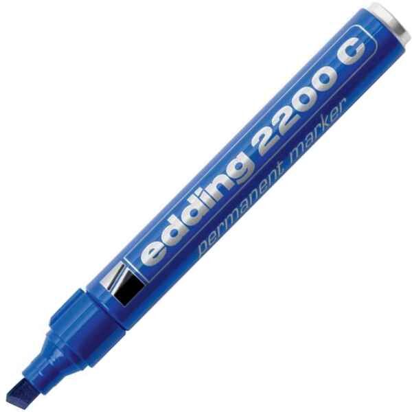 Ανεξίτηλος Μαρκαδόρος edding 2200 C σε μπλε