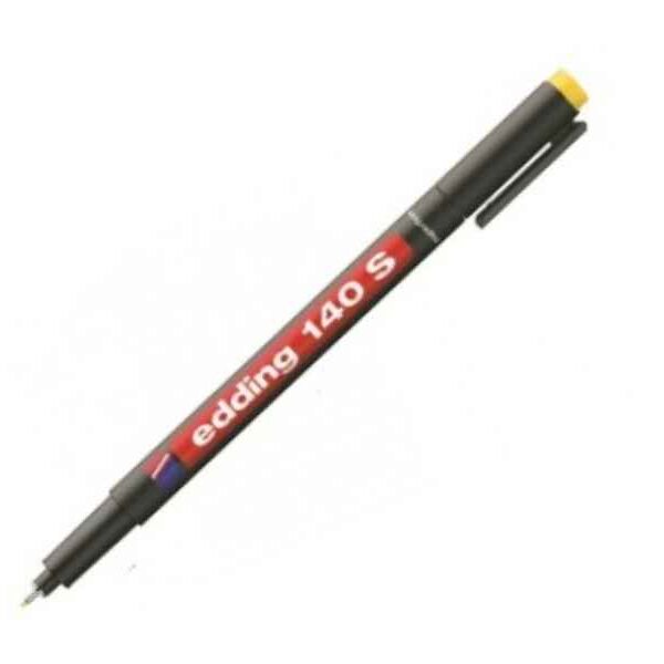 OHP διαφανειών ανεξίτηλοι  0,3mm edding 140 S σε κίτρινο