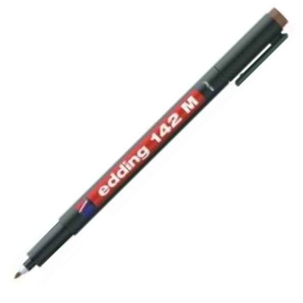 OHP διαφανειών ανεξίτηλοι  1,0mm edding 142 M σε καφέ