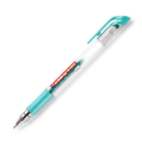 Gel roller edding 2185 0.7mm σε πράσινο μεταλλικό