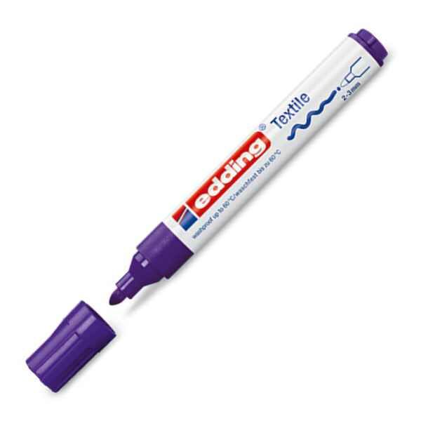 Μαρκαδόρος TEXTILE marker- υφάσματος edding 4500 σε βιολέ 008