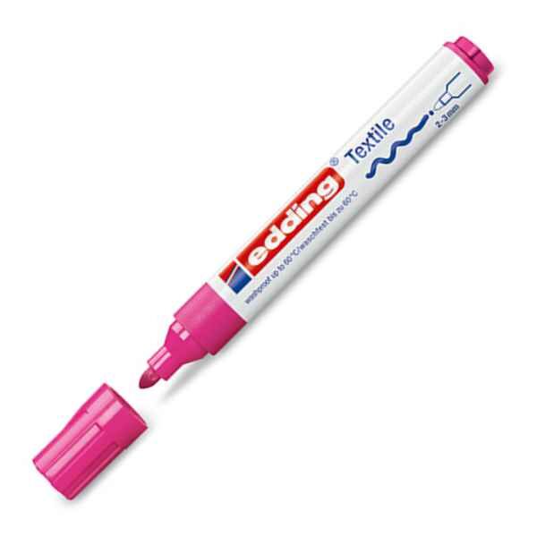 Μαρκαδόρος TEXTILE marker- υφάσματος edding 4500 σε ροζ 009