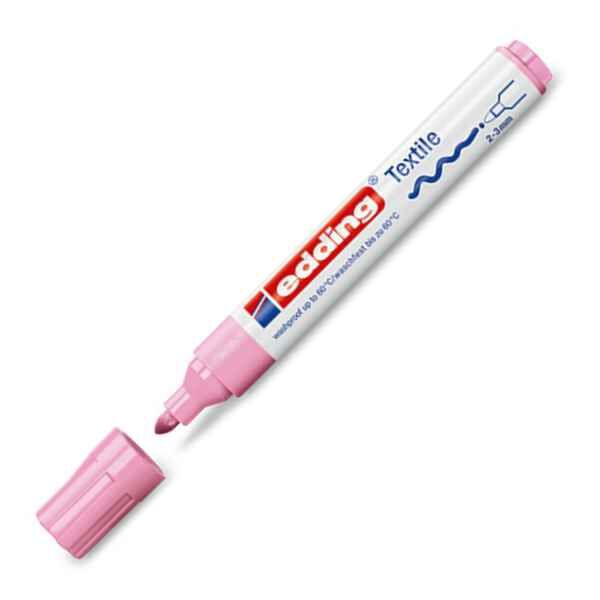 Μαρκαδόρος TEXTILE marker- υφάσματος edding 4500 σε ροζ φωσφορούχο 069