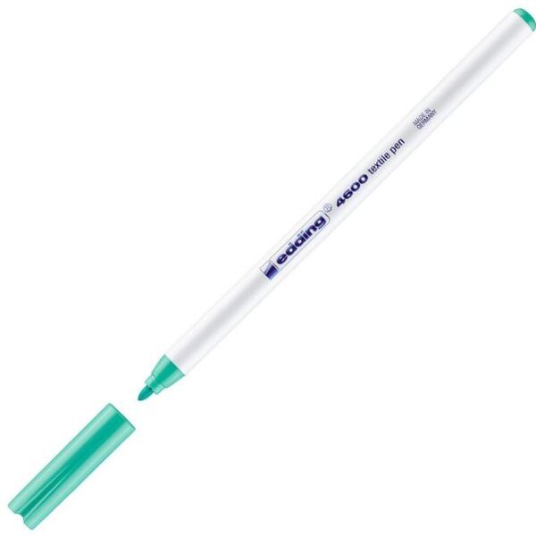 Μαρκαδόρος TEXTILE marker- υφάσματος edding 4600 σε υποπράσινο 034