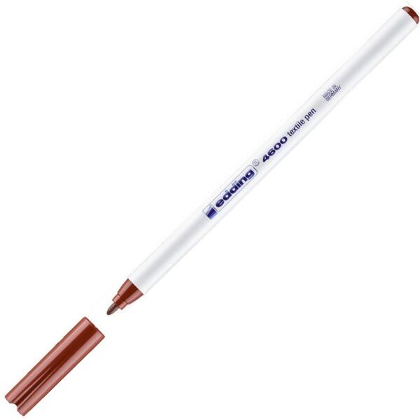 Μαρκαδόρος TEXTILE marker- υφάσματος edding 4600 σε καφέ 007