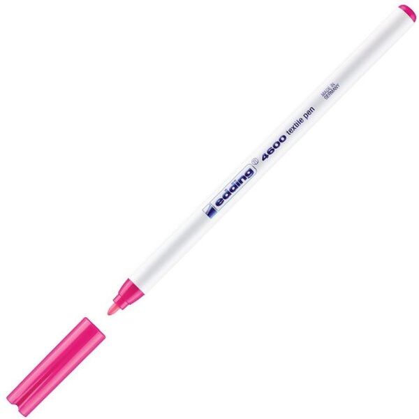 Μαρκαδόρος TEXTILE marker- υφάσματος edding 4600 σε ροζ 009
