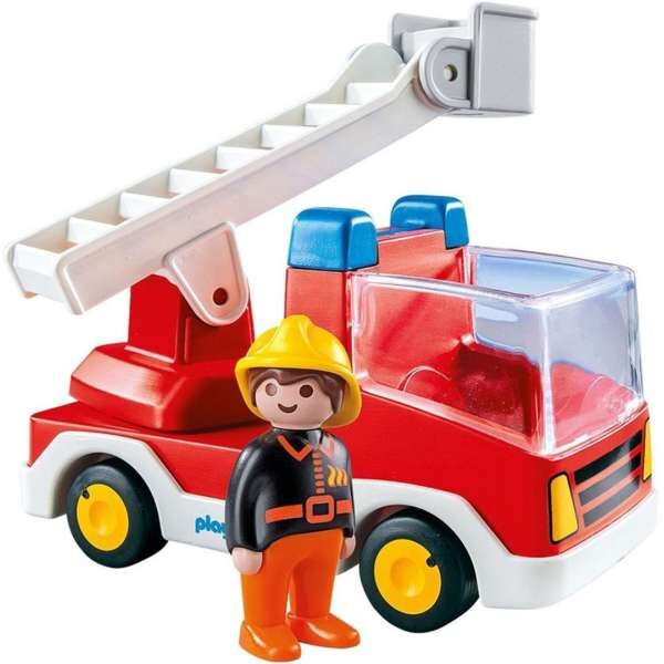 Playmobil 6967 Πυροσβέστης με κλιμακοφόρο όχημα