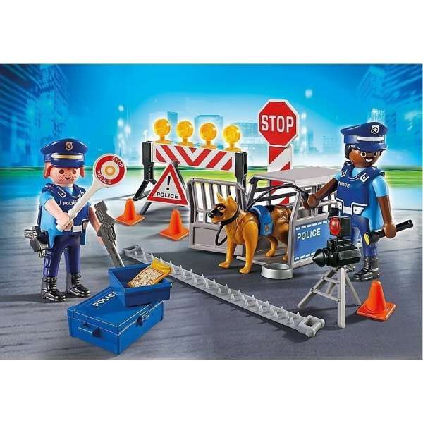 Playmobil 6924 Οδόφραγμα Αστυνομίας