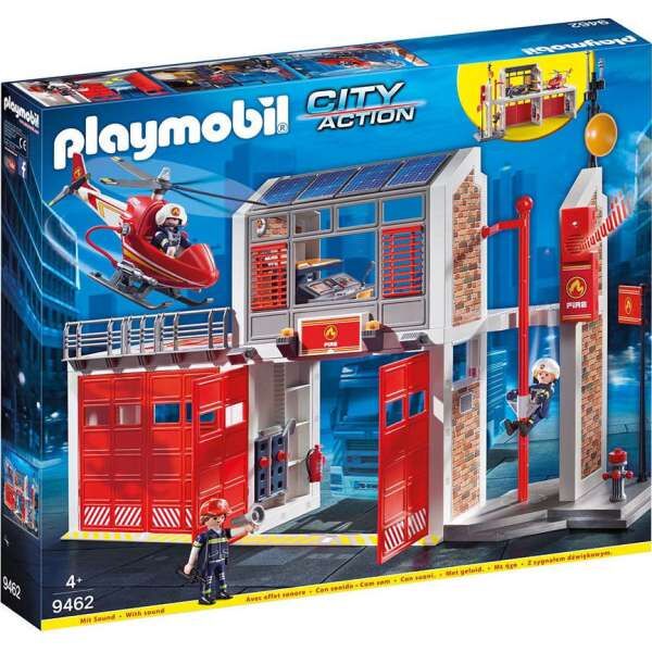 Playmobil 9462 Μεγάλος Πυροσβεστικός Σταθμός