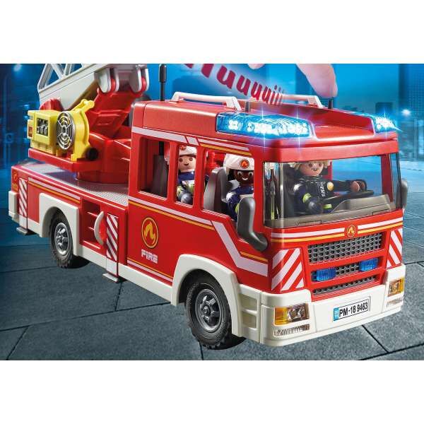 Playmobil 9463 Όχημα Πυροσβεστικής με σκάλα και καλάθι διάσωσης