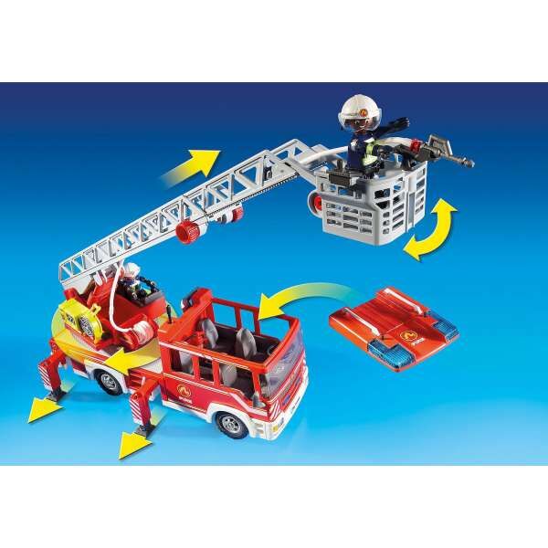 Playmobil 9463 Όχημα Πυροσβεστικής με σκάλα και καλάθι διάσωσης