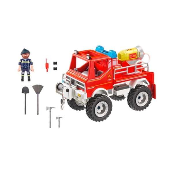 Playmobil 9466 Όχημα Πυροσβεστικής με τροχαλία ρυμούλκησης