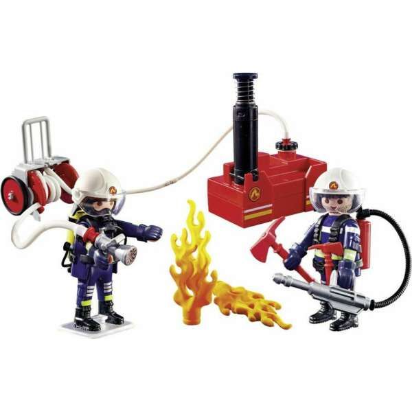 Playmobil 9468 Πυροσβέστες με αντλία νερού