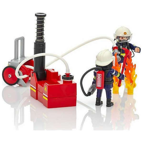 Playmobil 9468 Πυροσβέστες με αντλία νερού