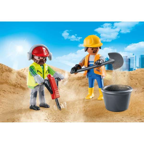 Playmobil 70272 Duo Pack Εργάτες οικοδομών