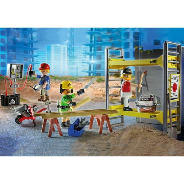 Playmobil 70446 Εργάτες με σκαλωσιά