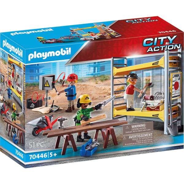 Playmobil 70446 Εργάτες με σκαλωσιά