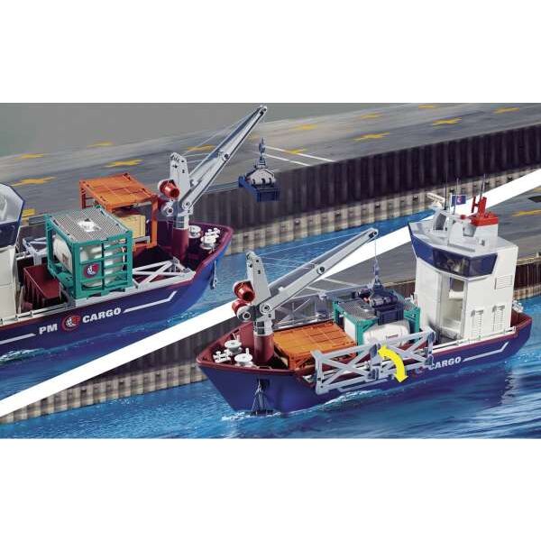 Playmobil 70769 Φορτηγό πλοίο και ταχύπλοο σκάφος τελωνειακών