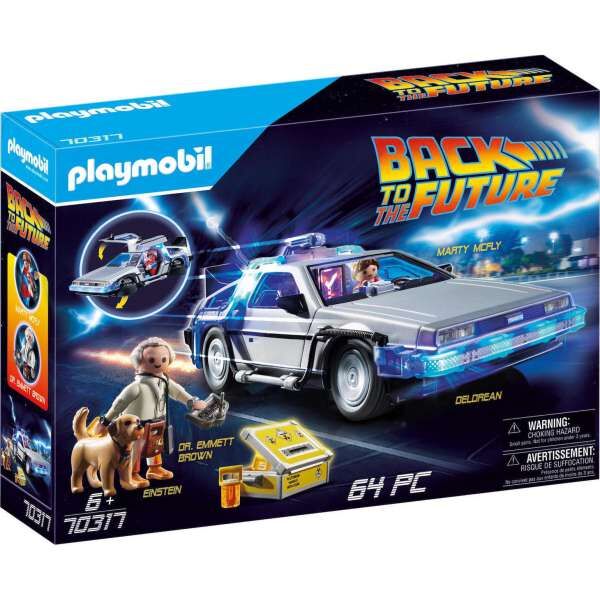 Playmobil 70317 Back to the Future Συλλεκτικό όχημα Ντελόριαν