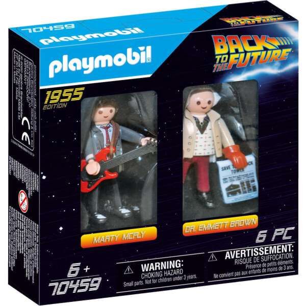 Playmobil 70459 Back to the Future Μάρτι Μακ Φλάι και καθηγητής Έμετ Μπράουν