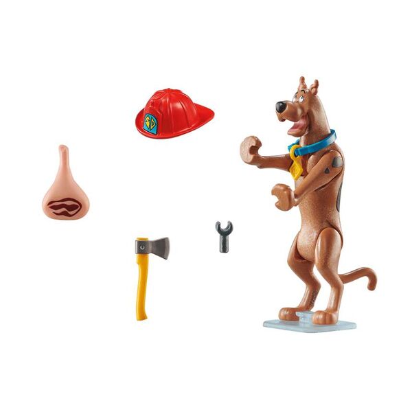 Playmobil 70712 Συλλεκτική φιγούρα Scooby "Πυροσβέστης"
