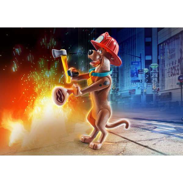 Playmobil 70712 Συλλεκτική φιγούρα Scooby "Πυροσβέστης"