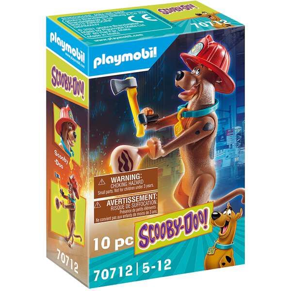 Playmobil 70712 Συλλεκτική φιγούρα Scooby "Πυροσβέστης"