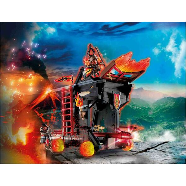 Playmobil 70393 Πολιορκητική μηχανή φωτιάς του Burnham