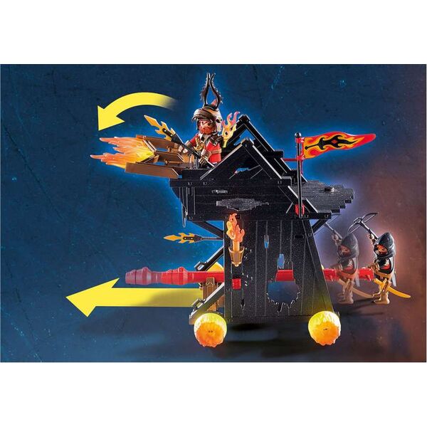 Playmobil 70393 Πολιορκητική μηχανή φωτιάς του Burnham