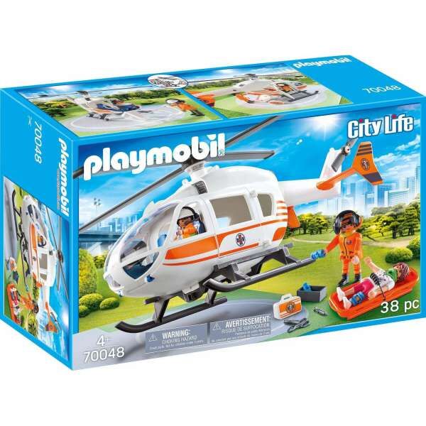 Playmobil 70048 Ελικόπτερο Διάσωσης
