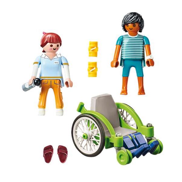 Playmobil 70193 Ασθενής με καροτσάκι